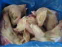 frozen pig head - product's photo