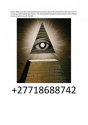 join illuminati in south africa, usa +27718688742 - product's photo
