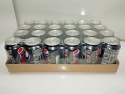 diet pepsi soft drink can 330ml [pack 24] - product's photo